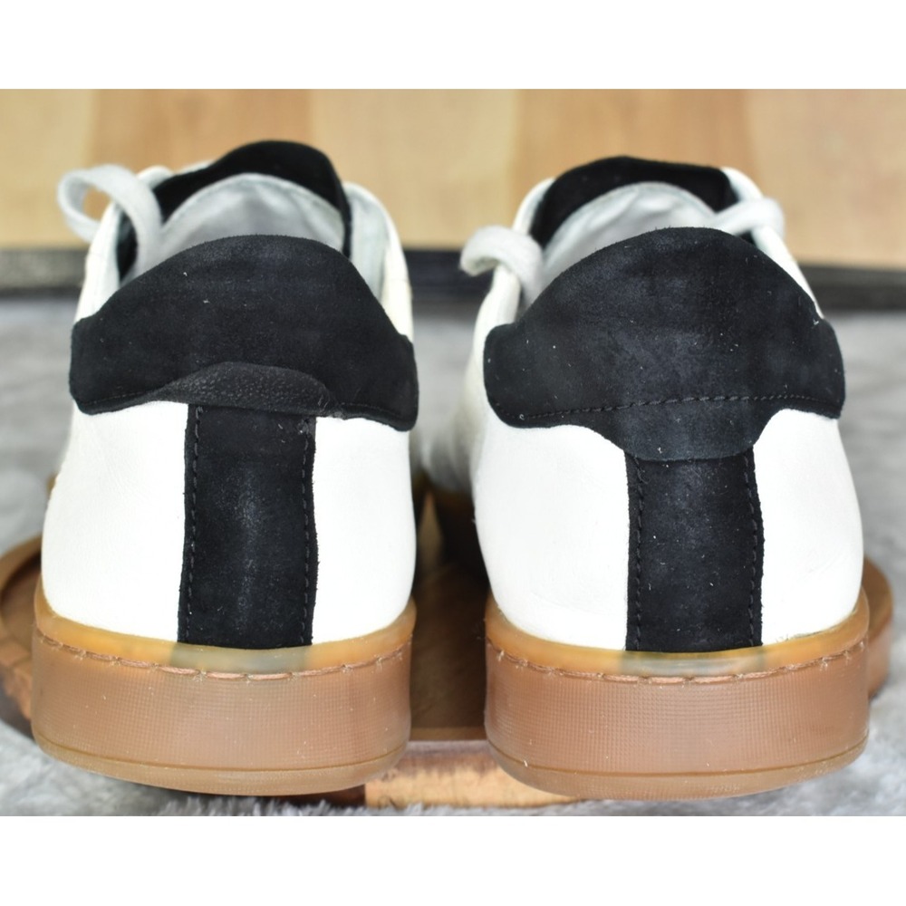 Sam Edelman Josi Women Shoes Size 9 M White/Black Leather Comfort Sneakers - Picture 4 of 12